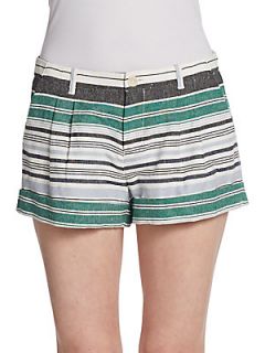 Kimble Multi Stripe Shorts   Spearmint