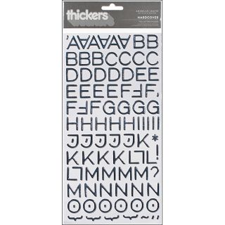 Thickers Hardcover silver Letters And Numbers Foil Stickers (SilverMaterial FoilPackage includes One (1) sheet of letters, numbers, and punctuation marksDimensions 11 inches high x 5.625 inches wide FoilPackage includes One (1) sheet of letters, numbe