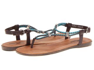 Minnetonka Cayman Womens Sandals (Brown)