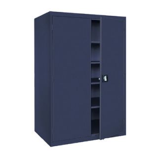 Sandusky 46 Storage Cabinet EA4R462478 Color Navy Blue