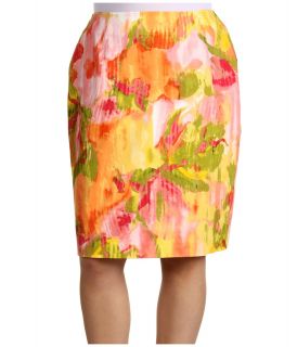 Jones New York Plus Slim Skirt Womens Skirt (Multi)