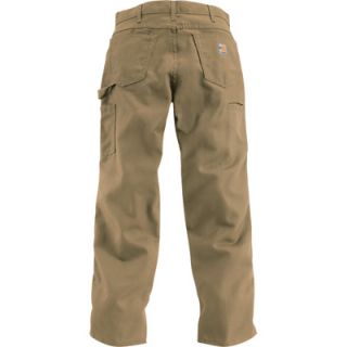 Carhartt Flame Resistant Relaxed Fit Jean   Golden Khaki, 50in. Waist x 32in.