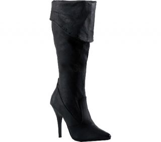Womens Pleaser Seduce 2013   Black Leather Boots