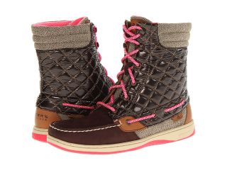 Sperry Top Sider Hiker Fish Womens Lace up Boots (Brown)