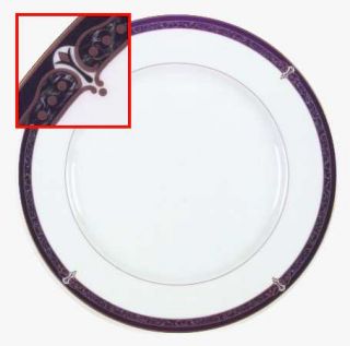 Wedgwood Whitfield Dinner Plate, Fine China Dinnerware   Black/Green Marble Bord