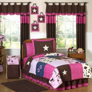 Sweet Jojo Designs Cowgirl Bedding Set   Full/Queen