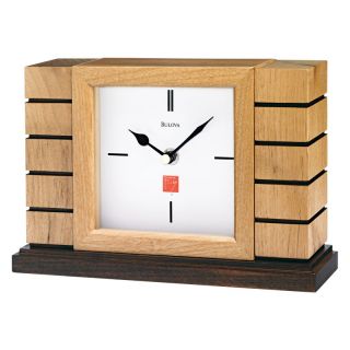 Bulova Usonian II Mantel Clock Multicolor   B1659