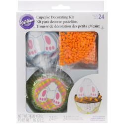 Cupcake Decorating Kit Makes 24  Bunny Tail