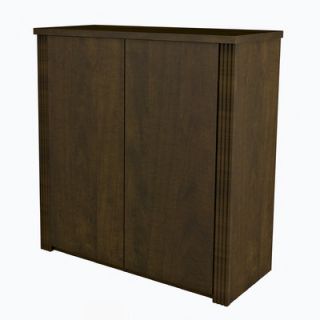 Bestar Prestige + 2 Doors Cabinet For 36 Lateral File 99516 Finish Chocolate