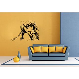 Anime Manga Girl Vinyl Decal Wall Art Mural