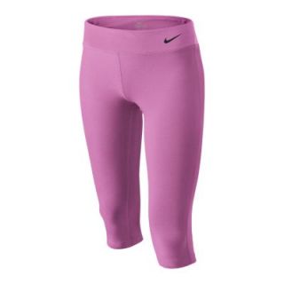 Nike Legend Tight Girls Capri Pants   Pink Glow