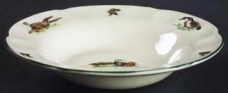 Johnson Brothers Brookshire (Made In England/Earthenware) Rim Soup Bowl, Fine Ch