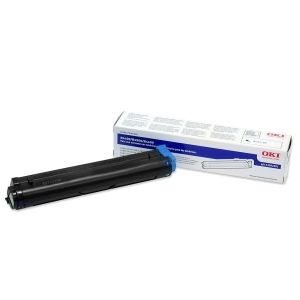 Oki Type 9 Black Toner Cartridge  3000 Page  Black