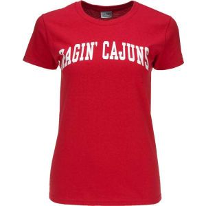 Louisiana Lafayette Ragin Cajuns New Agenda NCAA Ladies Vertical Arch T Shirt
