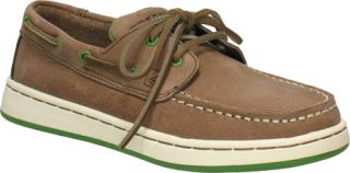 Boys Sperry Top Sider Sperry Cup 2 Eye   Chocolate Leather Casual Shoes