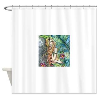  Fresh Water Mermaid cp square Shower Curtain  Use code FREECART at Checkout