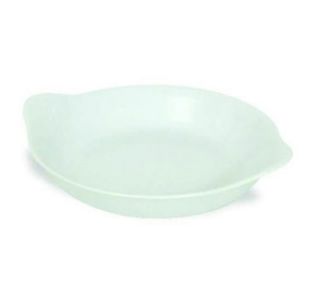 Browne Foodservice 10 oz Ceramic Au Gratin Dish, White