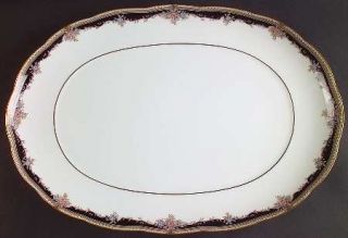 Noritake Palais Royal 16 Oval Serving Platter, Fine China Dinnerware   Royal Pi