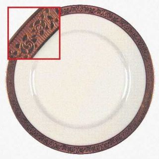 Haviland H612 Dinner Plate, Fine China Dinnerware   Theo, Gold Encrusted Roses,
