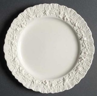 Wedgwood Cream Color On Cream Color (Shell Edge) Dessert/Pie Plate, Fine China D