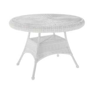 Chicago Wicker and Trading Co Forever Patio Rockport 42 in. Round Patio Dining