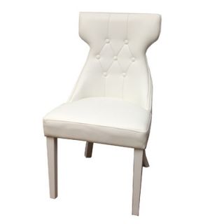 NOYA USA Parsons Chair (Set of 2) FX500 Color Creamy White, Finish White