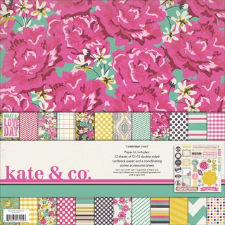 Kate and Co. Paper and Accessories Kit 12 X 12 Cambridge Court