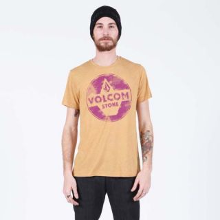 Fractionalized Mens T Shirt Golden Mustard In Sizes Large, Xx Large, Sma