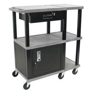 Offex Rolling Tuffy Extra Wide Presentation Cart