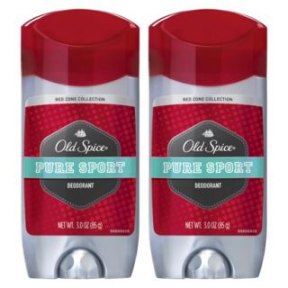 Old Spice Red Zone Collection Deodrant   Pure Sport (3 oz)   2 Pack