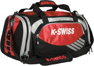 K Swiss Med Training Duffle   Black/Formula One Duffels