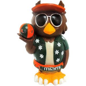 Miami Hurricanes Forever Collectibles Thematic Owl Figure