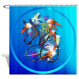  Bright Horse Shower Curtain  Use code FREECART at Checkout