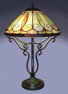 Arroyo Tiffany style Table Lamp