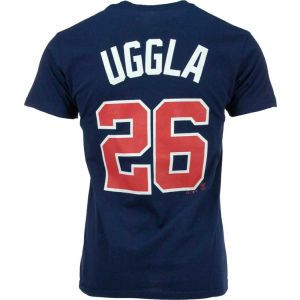 Atlanta Braves Dan Uggla Majestic MLB Player T Shirt
