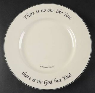 Feed on the Word Praise Collection Dinner Plate, Fine China Dinnerware   Bible S
