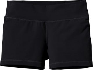 Womens Patagonia Pliant Shorts   Black Casual Bottoms