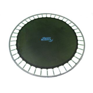 Upper Bounce 15 foot Round Trampoline Jumping Mat For Frames With 96 V rings 7 inch Springs