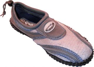 Mens Easy USA Water Shoes/Aqua Socks (2 Pairs)   Grey/Grey Aqua Shoes