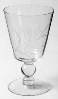 Glastonbury   Lotus Spring Water Goblet   Stem 553, Cut