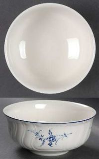 Villeroy & Boch Vieux Luxembourg Soup/Cereal Bowl, Fine China Dinnerware   Blue