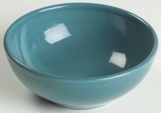 Iroquois Casual Turquoise Coupe Cereal Bowl, Fine China Dinnerware   Russel Wrig