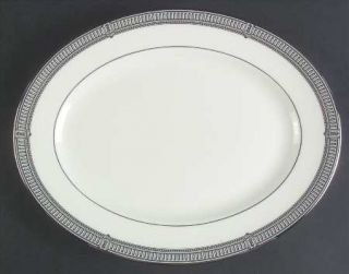 Lenox China ArchitectS Table 13 Oval Serving Platter, Fine China Dinnerware  