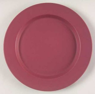 Calvin Klein Ruby Salad Plate, Fine China Dinnerware   Stoneware, Matte Ruby
