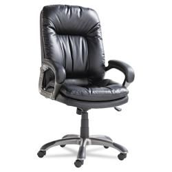 Black High back Swivel/ Tilt Leather Executive Chair (BlackMaterials Soft touch leather Weight capacity 250 poundsDimensions 45.25 inches high x 29.875 inches wide x 25.75 inches deep Model No GM4119 Assembly Required )