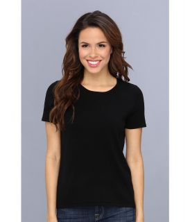 Jones New York Silk Knit Shell Womens T Shirt (Black)