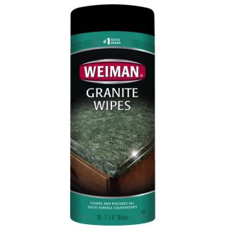 Weiman Granite Wipes Canisters (pack Of 2)