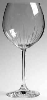 Lenox Spicy Balloon Wine   Clear,Cut Vertical Lines
