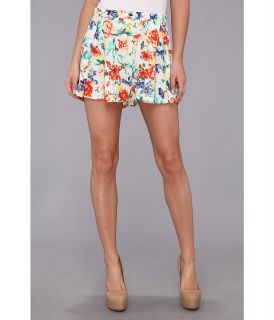 MINKPINK Flower Crush Box Pleat Short Womens Shorts (Multi)
