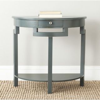 Safavieh Liana Dark Teal Console (Dark tealMaterials Pine woodDimensions 29.7 inches high x 31.9 inches wide x 14.2 inches deepThis product will ship to you in 1 box.Assembly required )